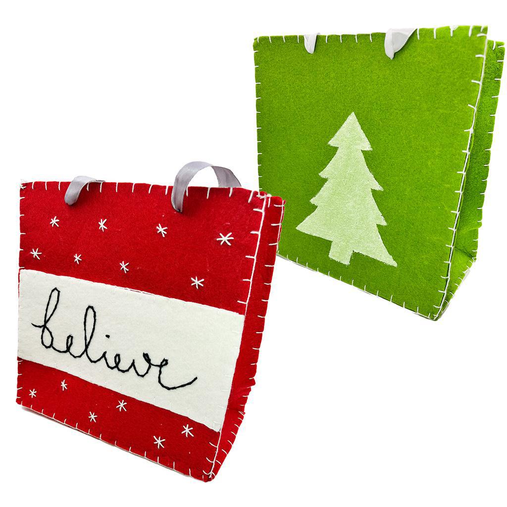 Felt Christmas Gift Bag