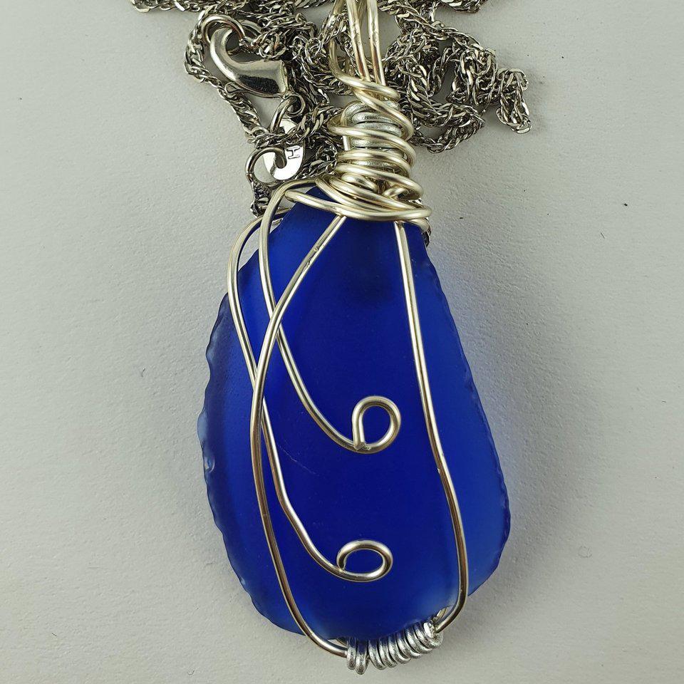 Wire Wrap Fern Necklace