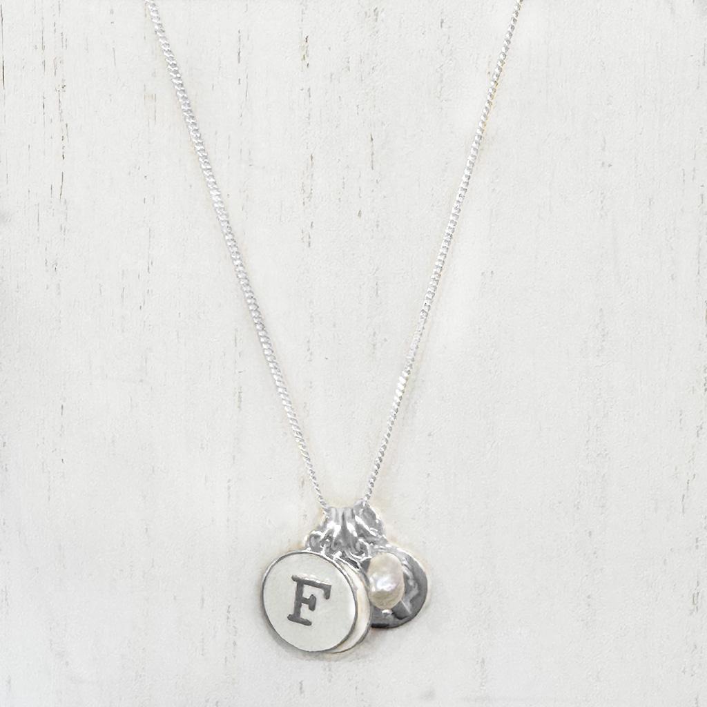 Sterling Silver Alphabet Charm