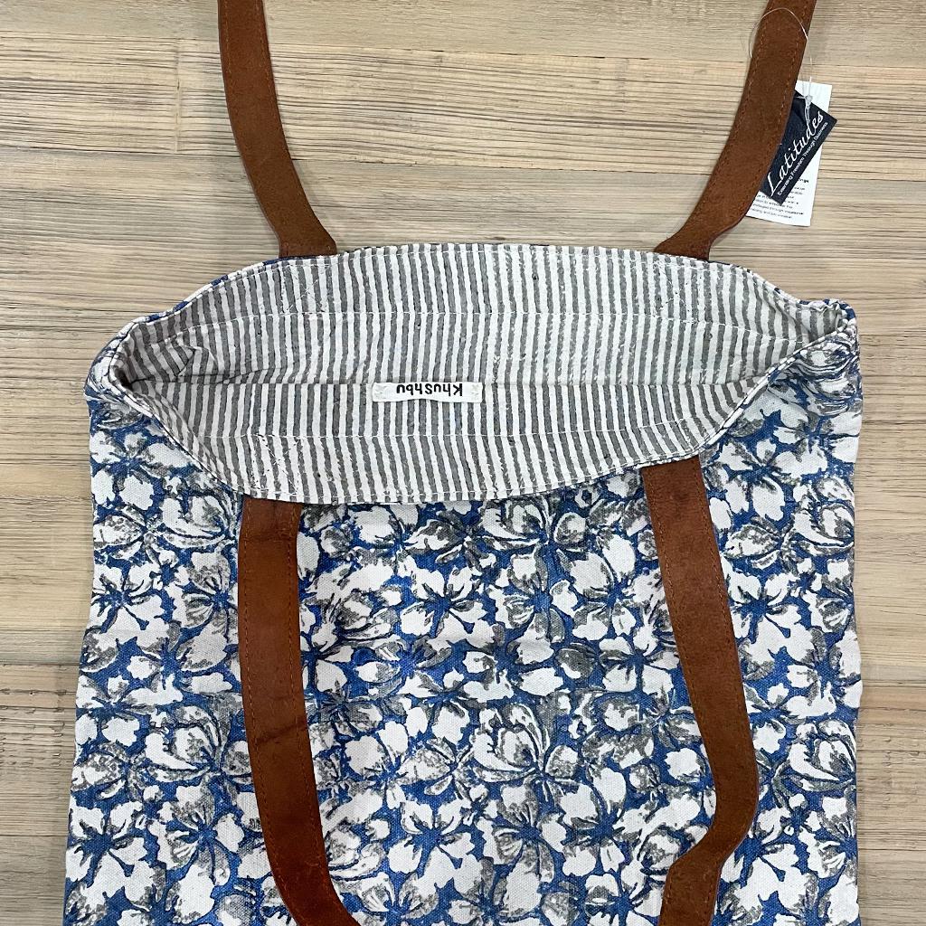 Sunder Tote Bag - Blue Spring Fling
