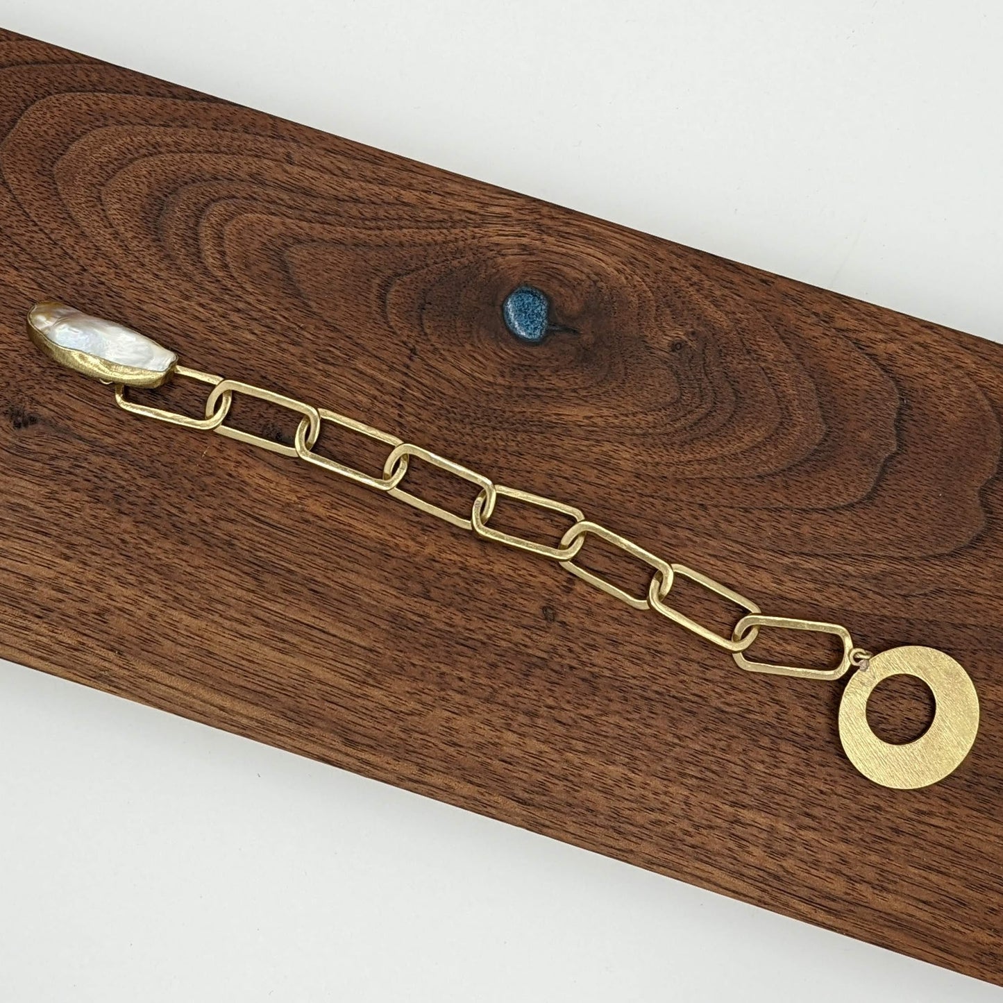 Baroque Pearl Clasp Bracelet