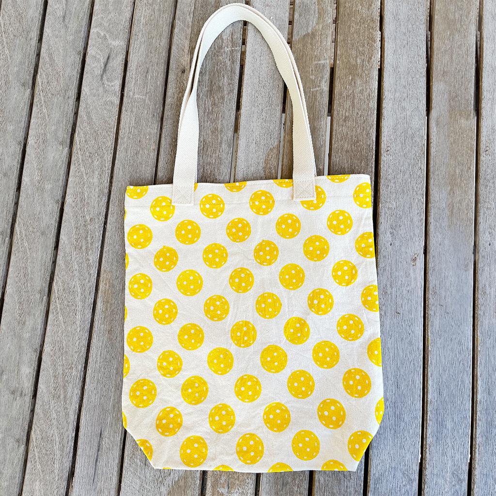 Cotton Handle Tote - Yellow