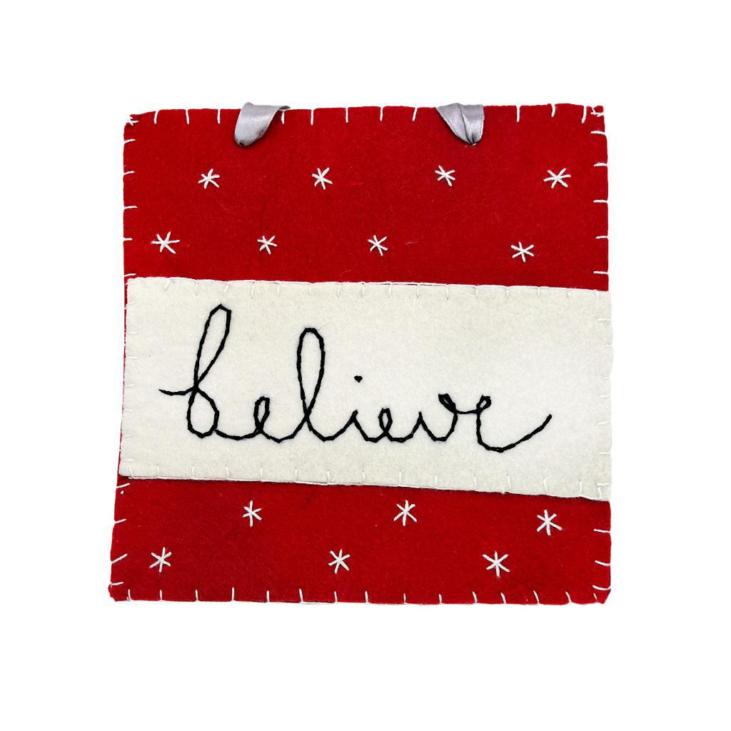 Felt Christmas Gift Bag