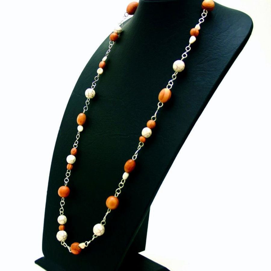 Shells and Sea Foam Necklace