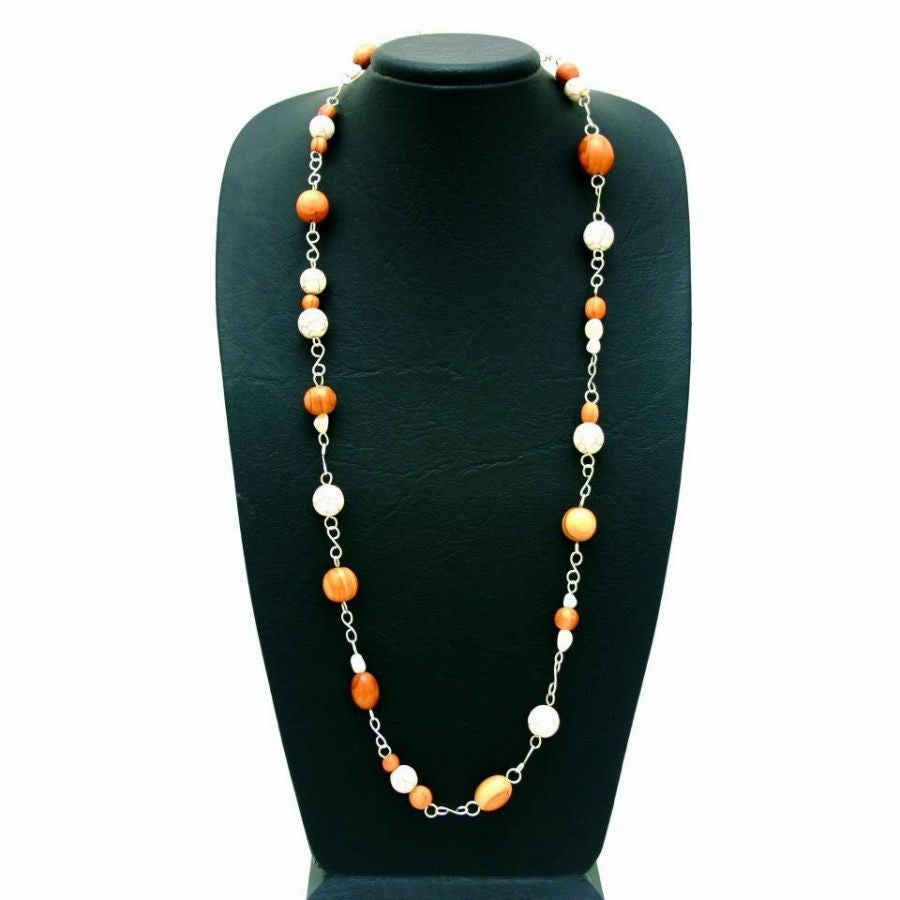 Shells and Sea Foam Necklace