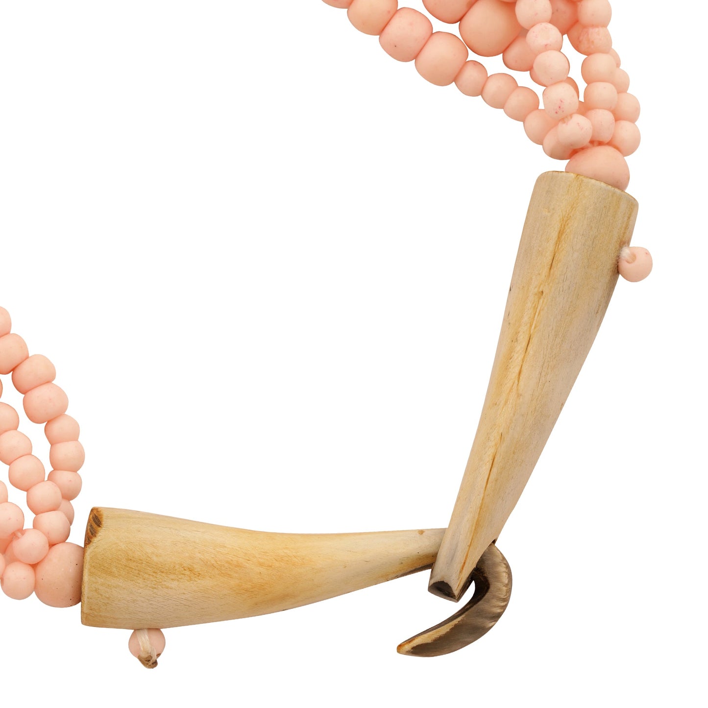 Shakti Beaded Necklace in Blush