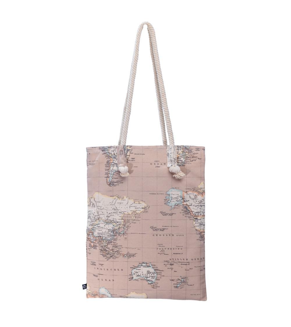 Atlas Canvas Tote - Rope Strap