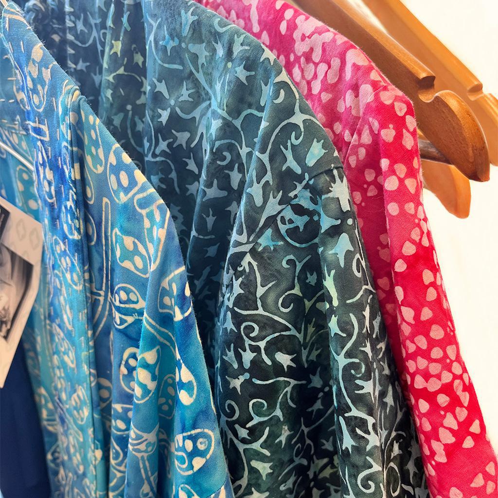 Youth Kantha Stitch Kimono Robe