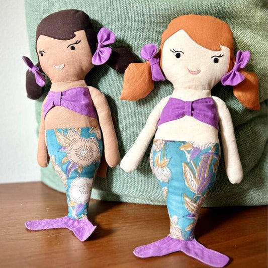 Hand Crafted Mermaid Doll