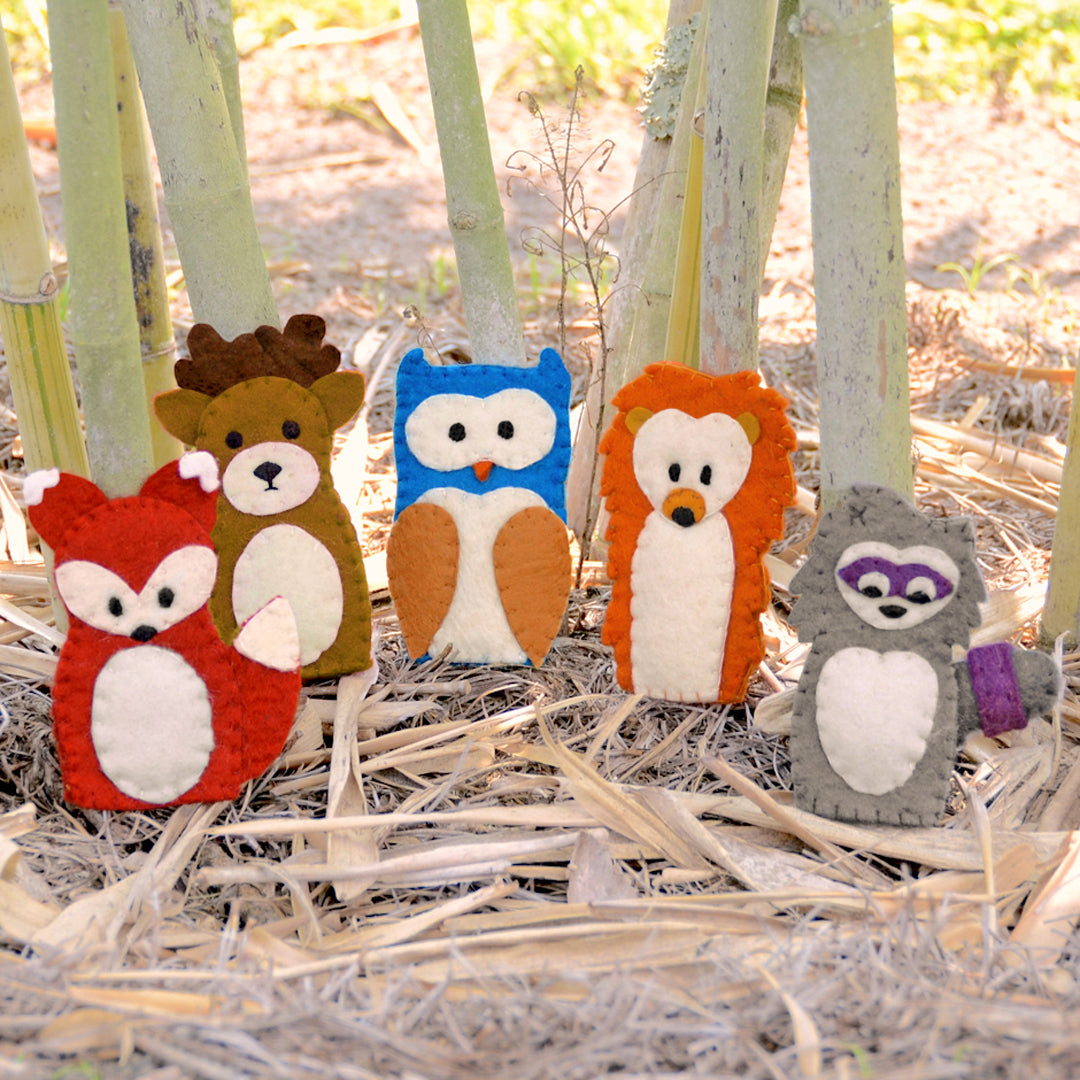 Forest Friends Finger Puppets