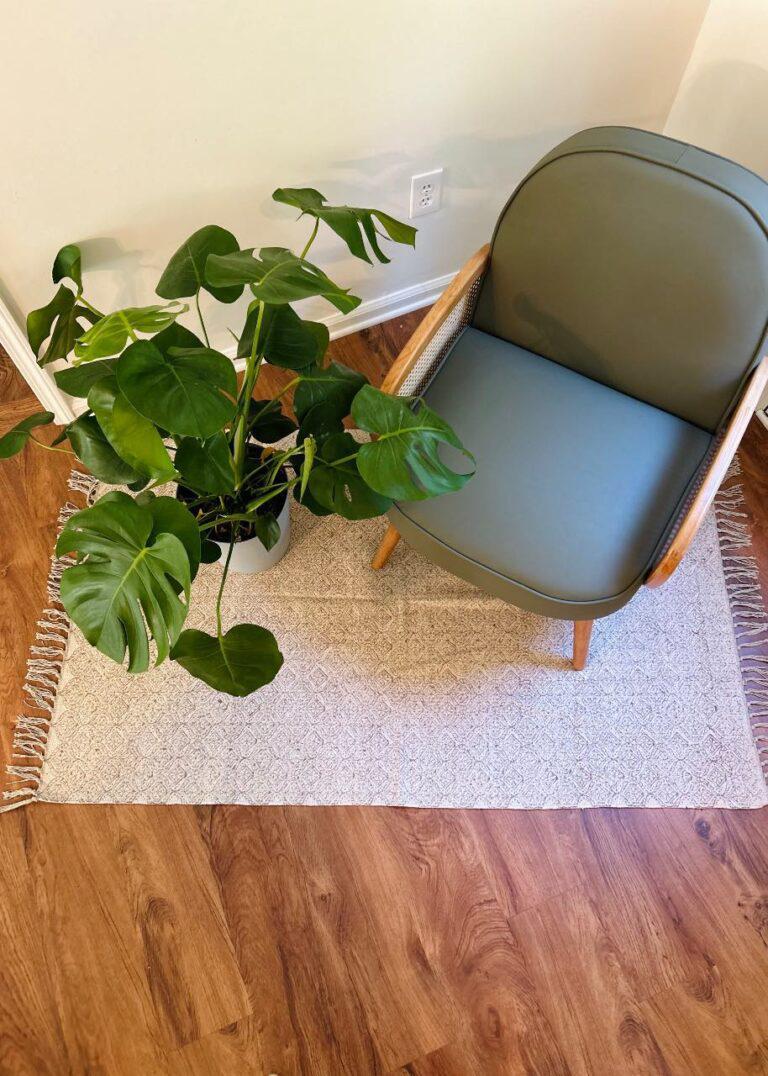 Block Print Woven Rug