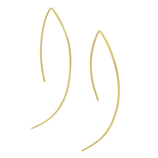 Brass Curves Earrings
