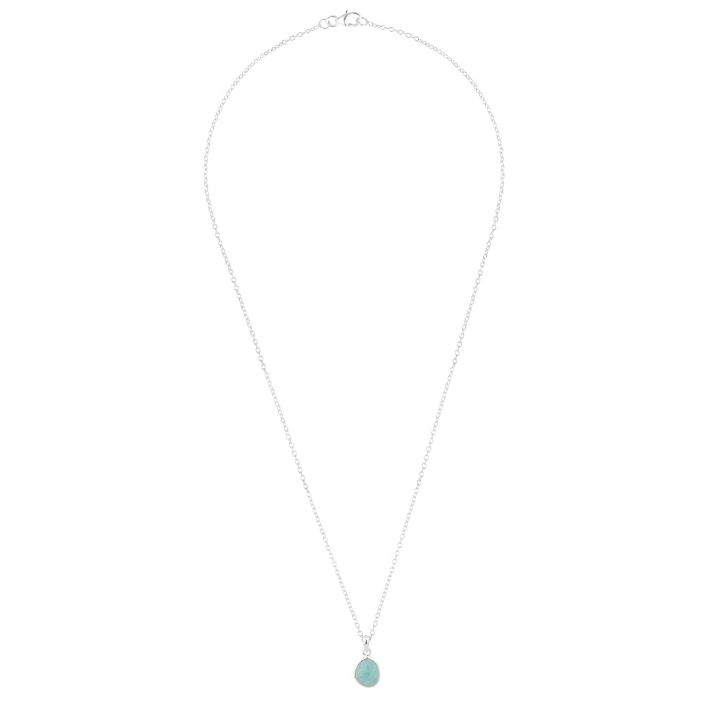 Amazonite Pendant Necklace