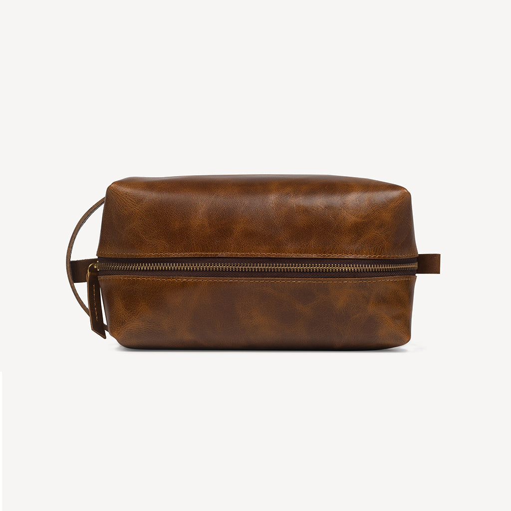 Leather Toiletry Bag