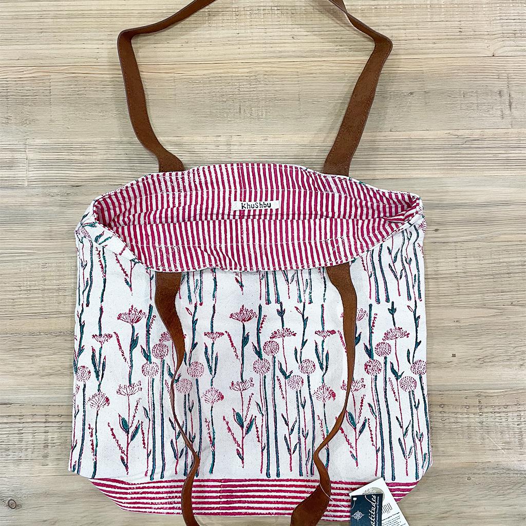 Sunder Tote Bag - Khushbu Flower