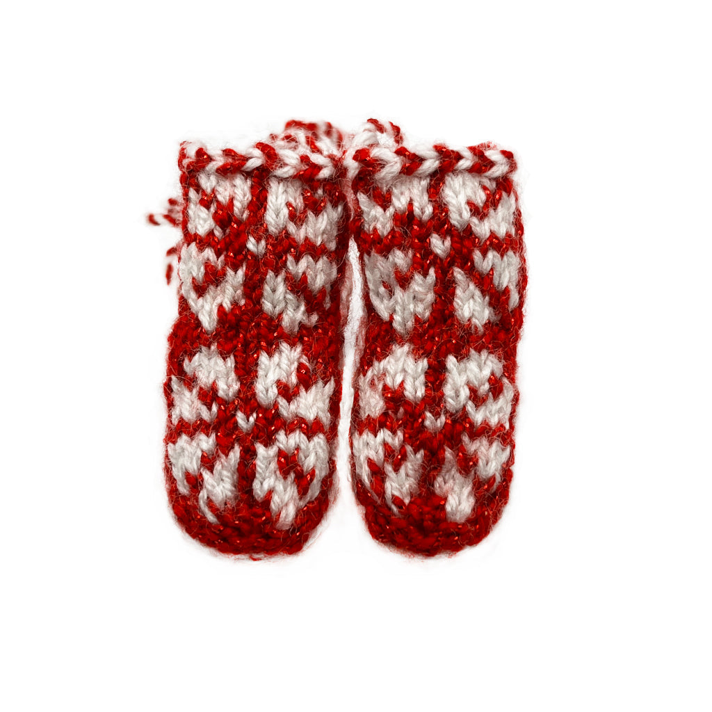 Red Mini Socks Ornament