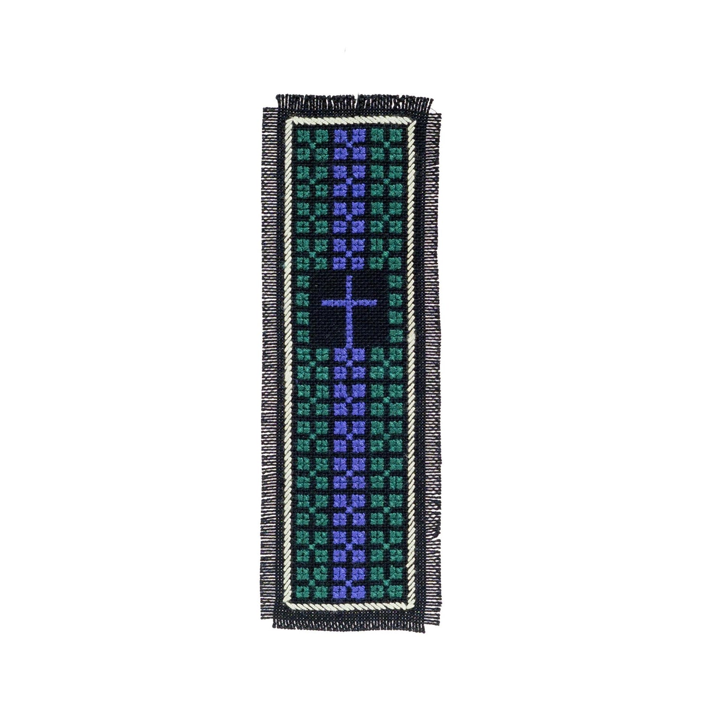 Hmong Stitched Bookmark