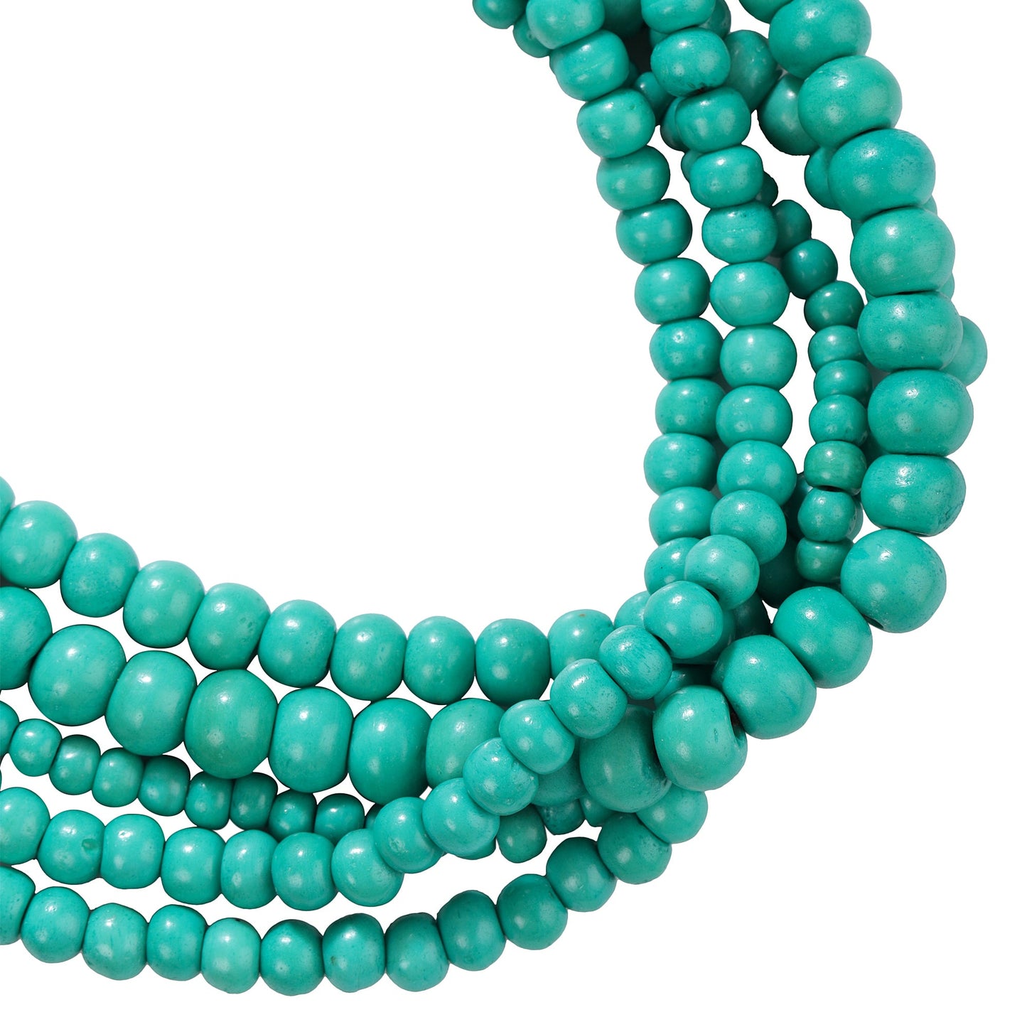 Shakti Beaded Necklace in Jade