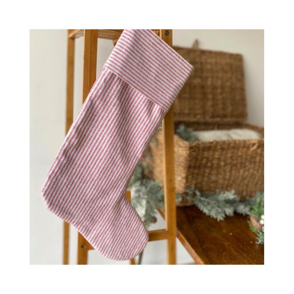 Hand Woven Christmas Stocking