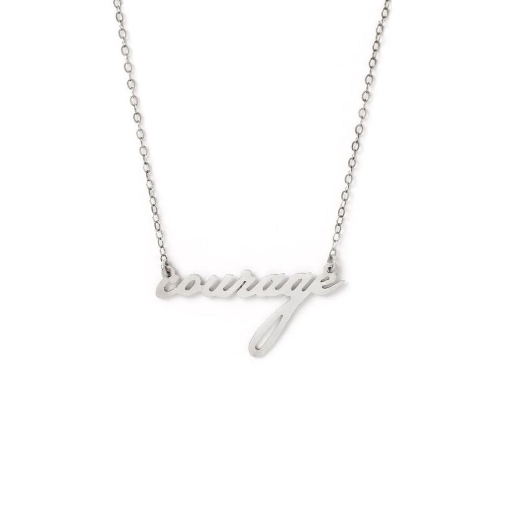 Silver Niru Courage Necklace