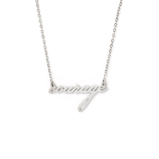 Silver Niru Courage Necklace