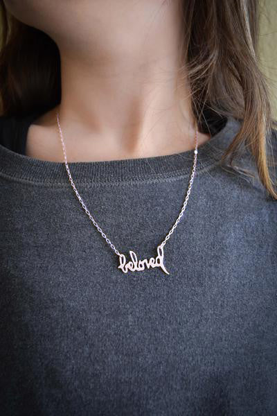 Beloved Silver Necklace