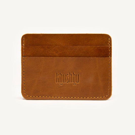 Horizontal Leather Slim Wallet