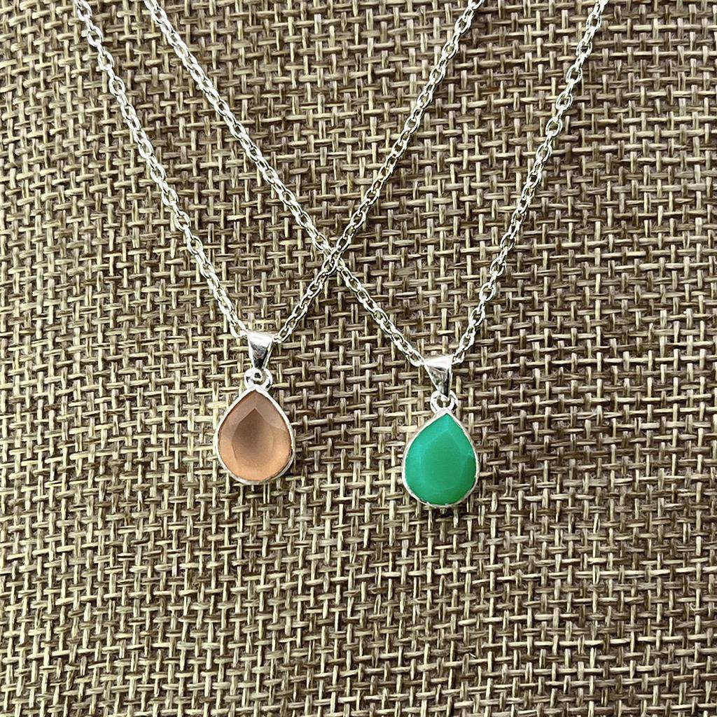 Gemstone Pendant Necklace