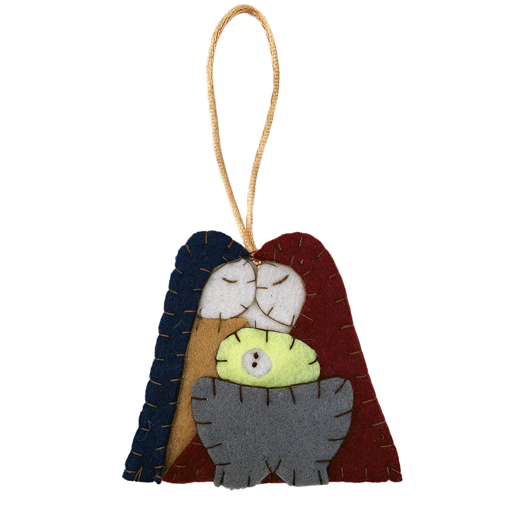 Felt Nativity Ornament