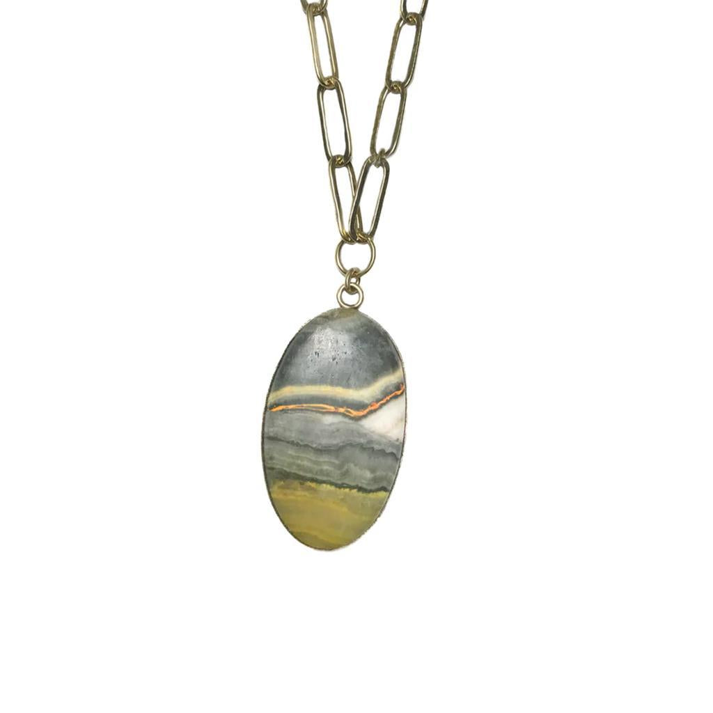 Bumblebee Jasper Necklace