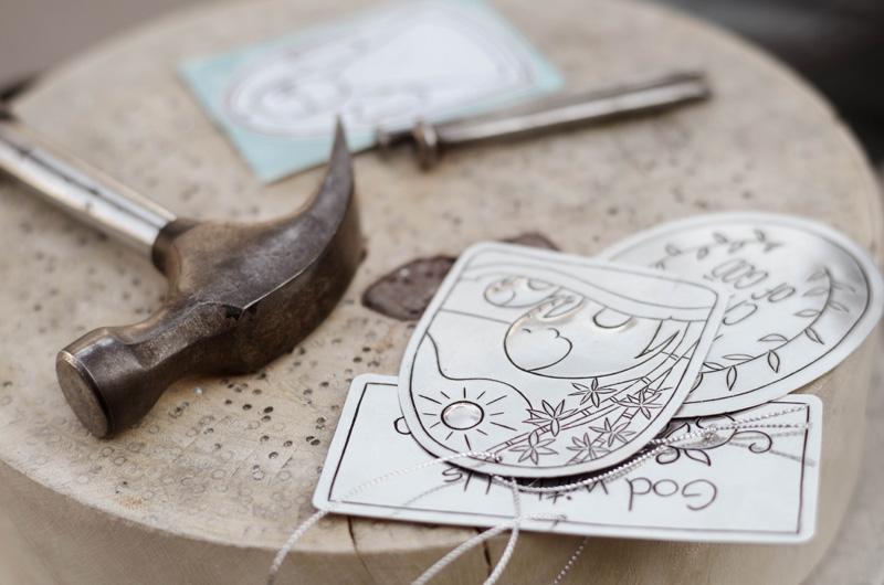 Texas Tin Ornament