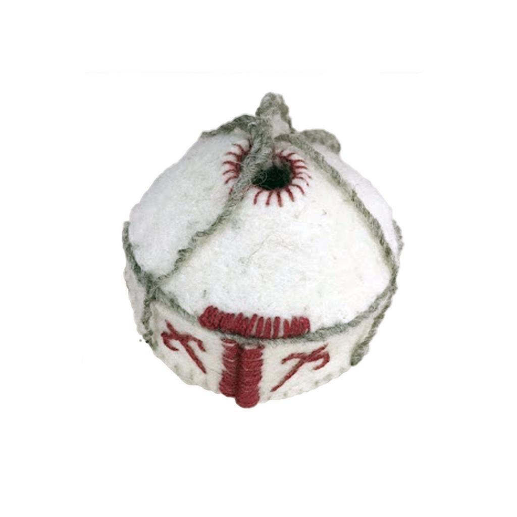 Felt Yurt Ornament