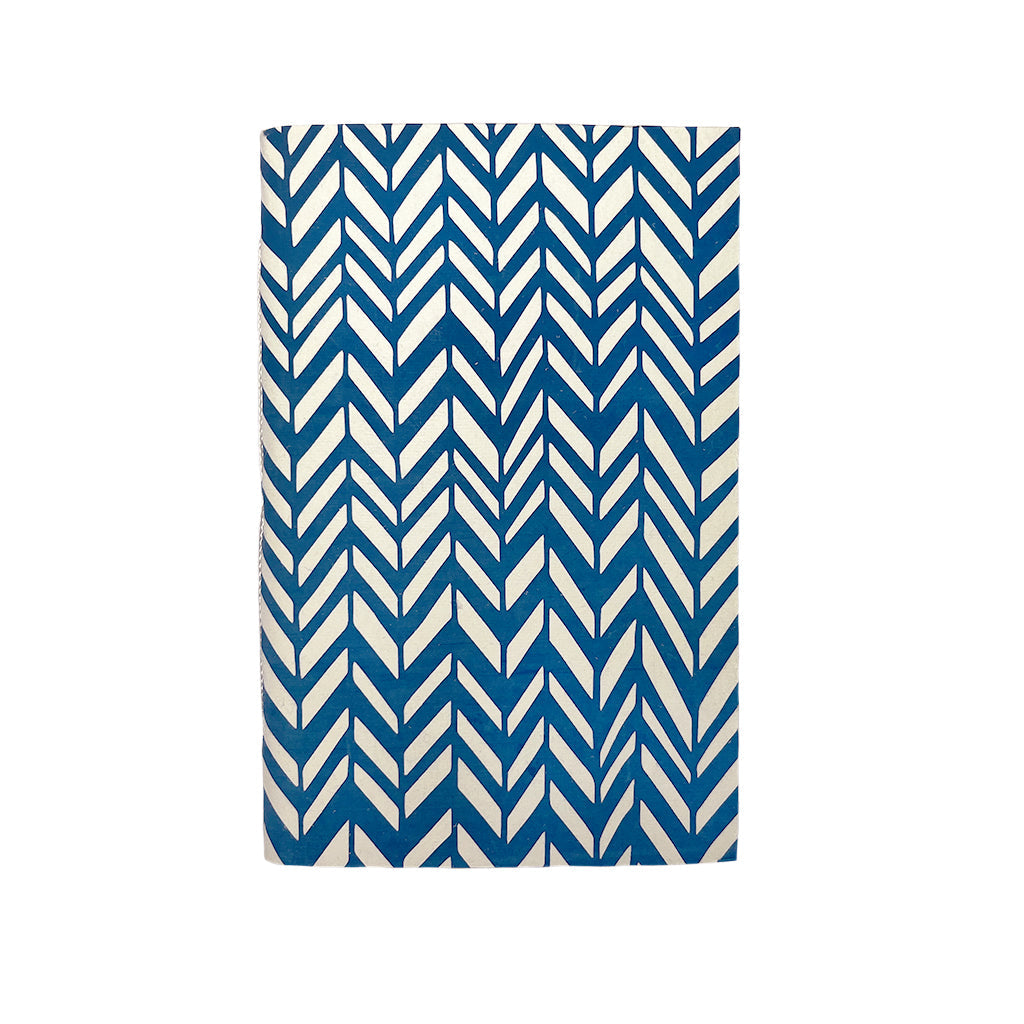 Navy Chevron Journal