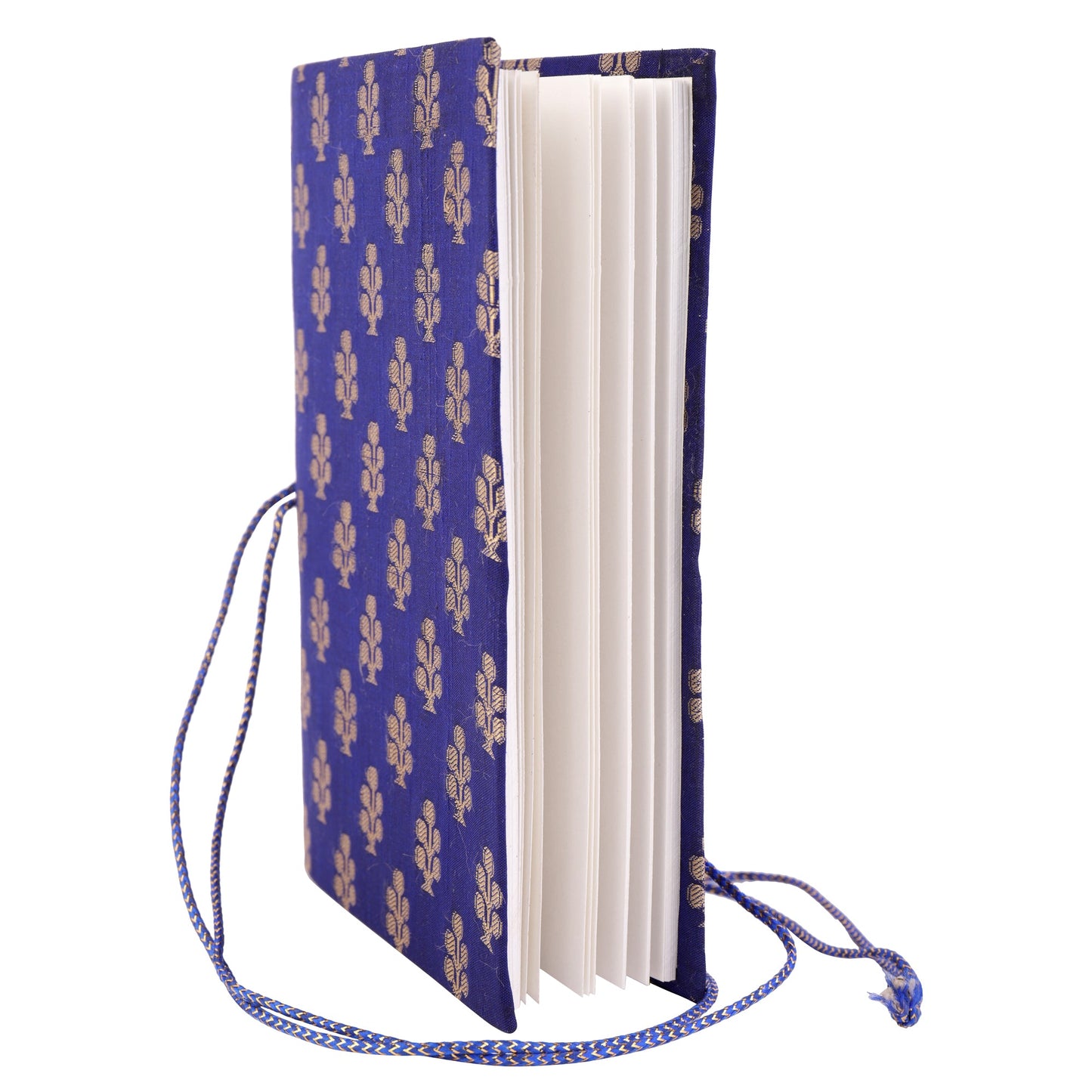 Navy & Gold Sari Journal