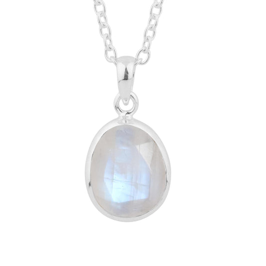 Moonstone Pendant Necklace