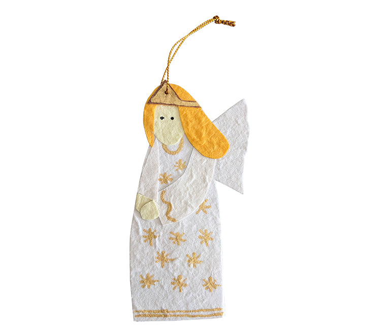 Mulberry Nativity Ornament Set