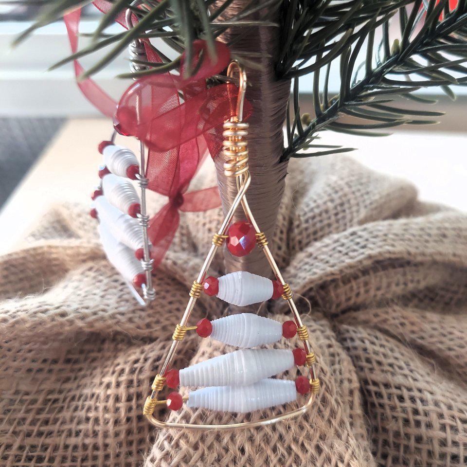 Paper Bead Tree Ornament