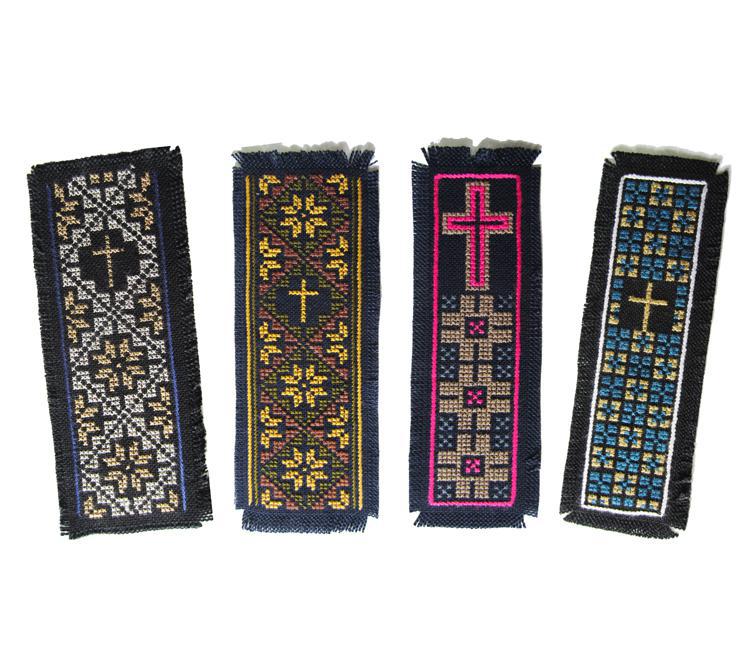 Hmong Stitched Bookmark