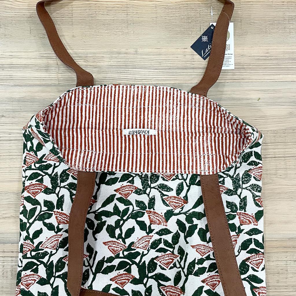 Sunder Tote Bag - Forest Flame