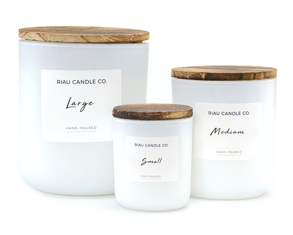 Medium Riau Candle - French Vanilla