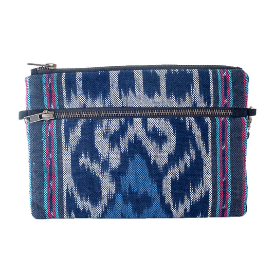 Woven Flores Island Clutch