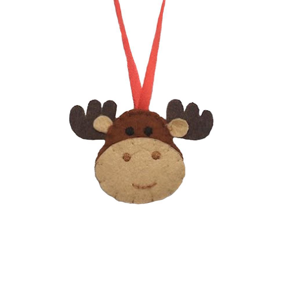 Felt Moose Ornament