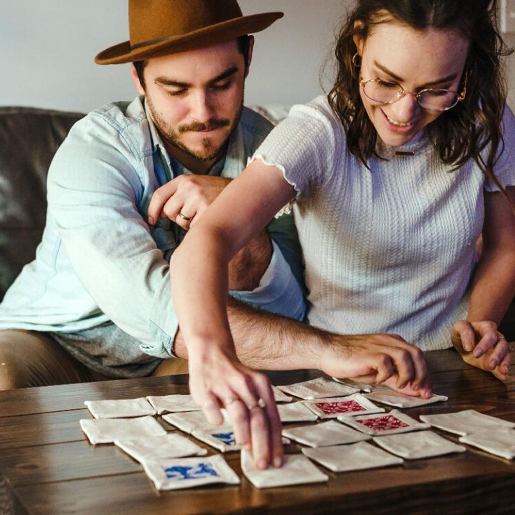 Block Print Memory Game