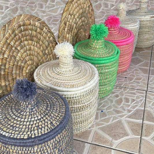 Yarn Wrapped Tagine Basket