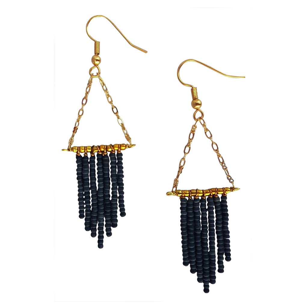 Redeeming Rains Charcoal Earrings