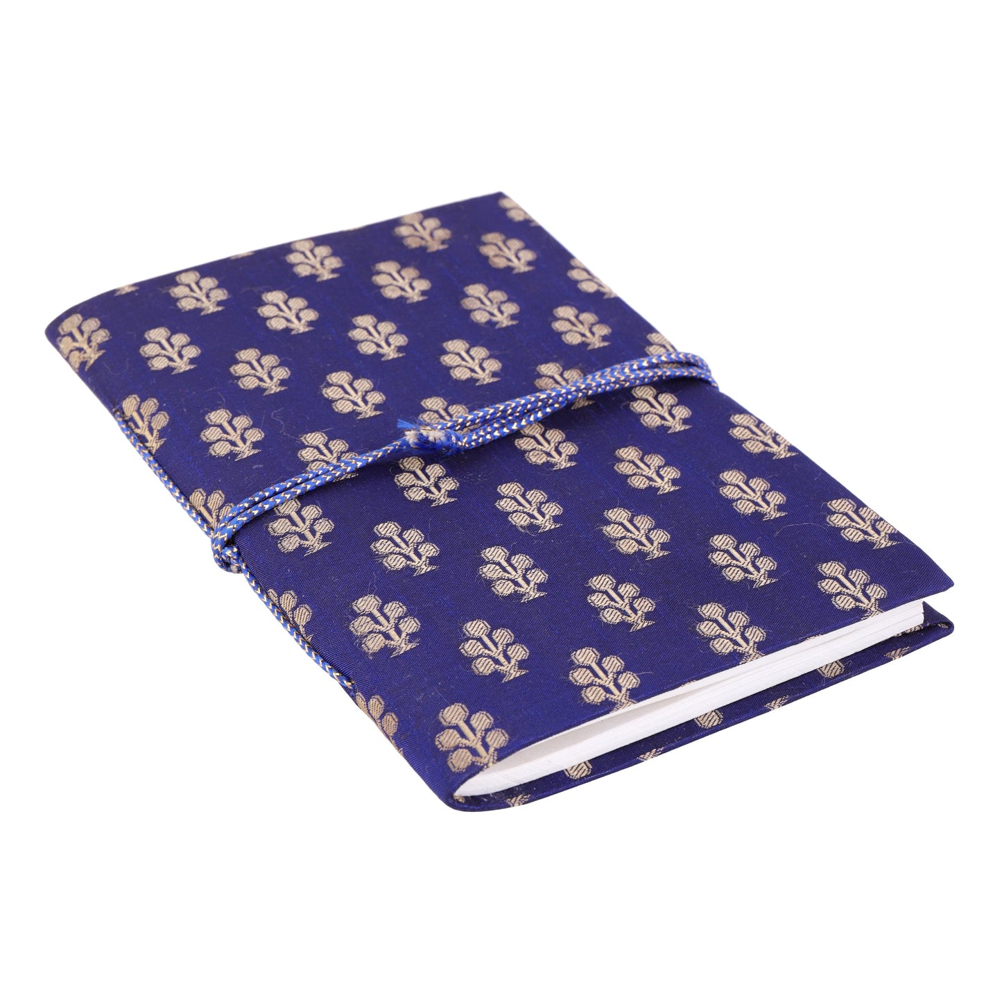 Navy & Gold Sari Journal