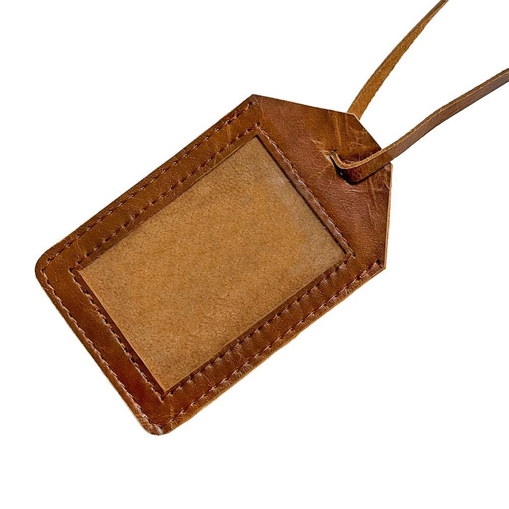 Leather Luggage Tag
