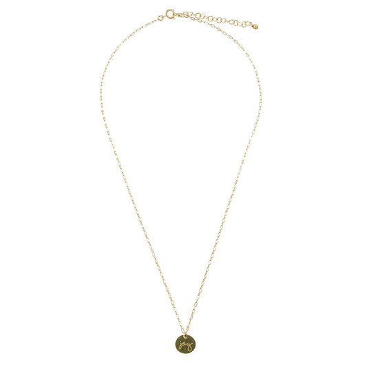 Joy Brass Necklace