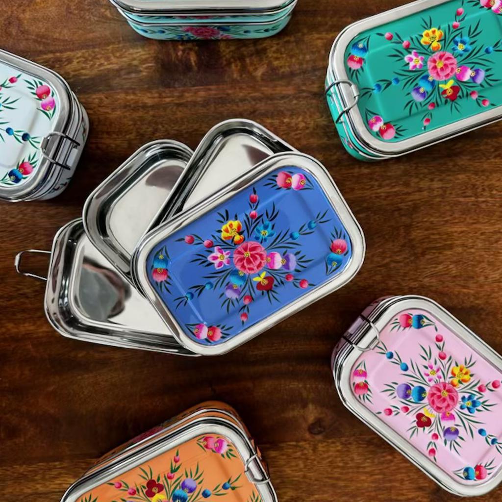 Hand Painted Bento Box