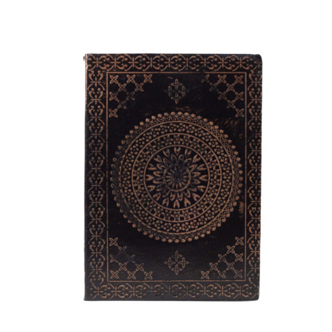 Black Mandolin Leather Journal